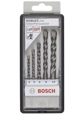 Bosch 2607010524 CYL-3 Betonborenset Robust Line - 4-10mm 5-delig