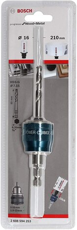 Bosch 2608594253 Power Change adapter 8,7 mm zeskantopnameschacht 14-152mm
