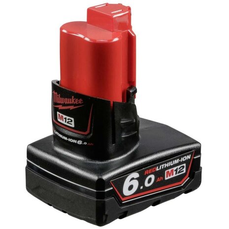 Milwaukee M12 B6 12V Li-ion accu - 6.0Ah - 4932451395