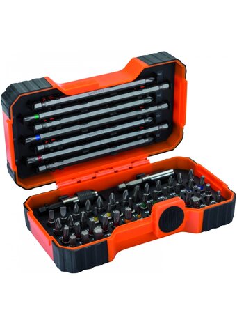 Bahco 59/S54BC-IP 54-delige Bitset in kunststof box