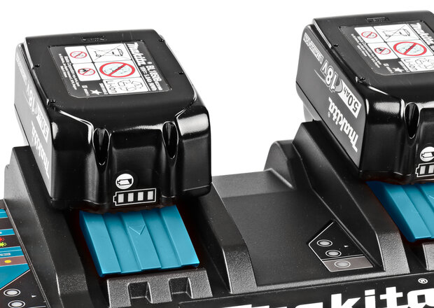Makita DC18RD 14.4 - 18V Li-Ion Accu 9ah snel duolader 196933-6