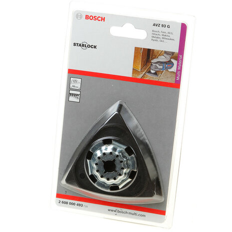 Bosch 2608000493 AVZ 93 G Delta schuurzool - 93mm starlock
