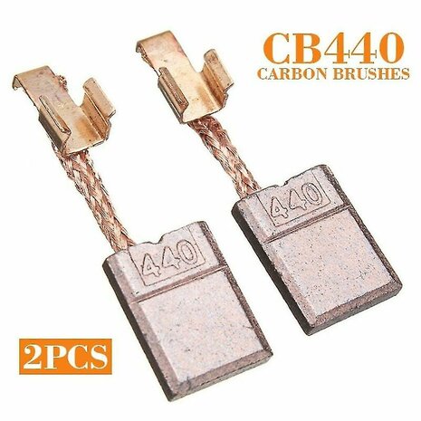 Makita 194427-5 / CB-440 koolborstels (2 stuks per set)