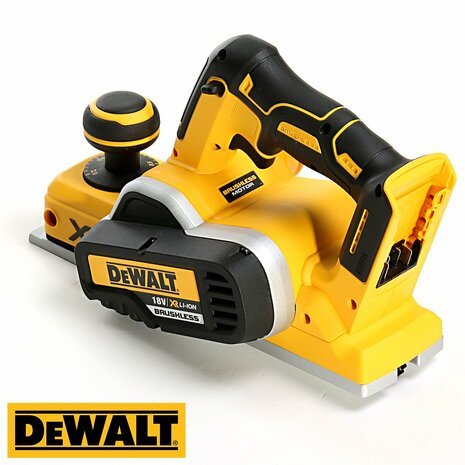 DeWalt DCP580NT-XJ XR 18V Accu schaafmachine body in TSTAK - 82mm - 2mm - koolborstelloos
