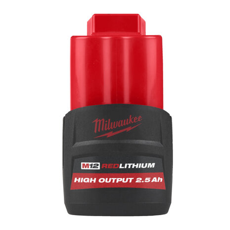 Milwaukee M12 HB2.5 12V Li-Ion accu - 2,5Ah