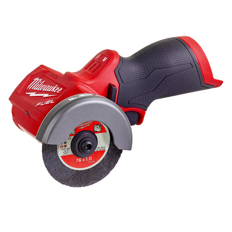 Milwaukee M12 FCOT-0 12V accu Haakse slijper body - Koolborstelloos - 10 x 76mm - 4933464618
