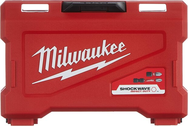 Milwaukee 4932430907 Shockwave Schroefbitset 56 Delig Impact Duty