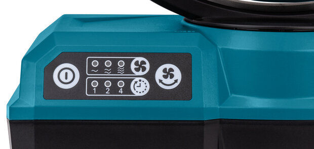 Makita CF001GZ XGT 40V accu ventilator met zwenkfunctie body - 235mm