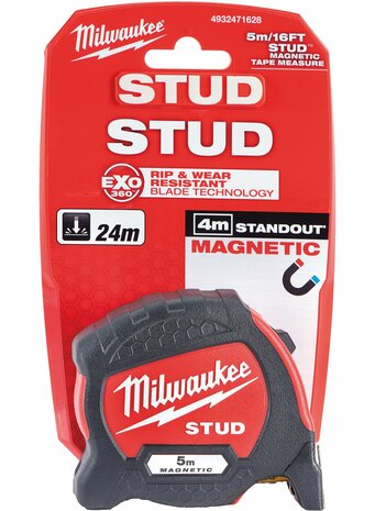 Milwaukee 4932471626 Rolmaat STUD Gen2 - 5m x 33mm