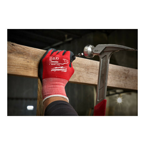 Milwaukee 4932471416 Werkhandschoenen - Snijklasse 1/A - maat 8/M