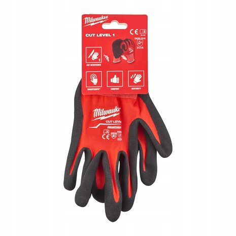 Milwaukee 4932471416 Werkhandschoenen - Snijklasse 1/A - maat 8/M
