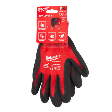 Milwaukee 4932471417 Werkhandschoenen - Snijklasse 1 maat 9 (L)