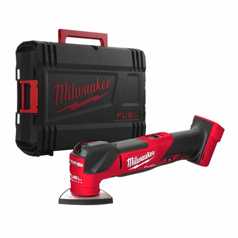Milwaukee M18 FMT-0X 18V Accu multitool body + accessoireset in HD Box