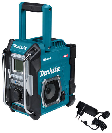 Makita MR002GZ LXT 18V accu bouwradio body - FM/AM - Bluetooth - 230V ook geschikt voor CXT 12V, LXT 14,4V en XGT 40V