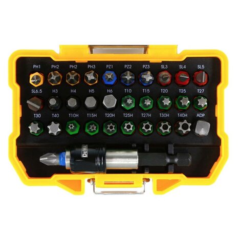 DeWalt DT7969 Bitset - 32-delig