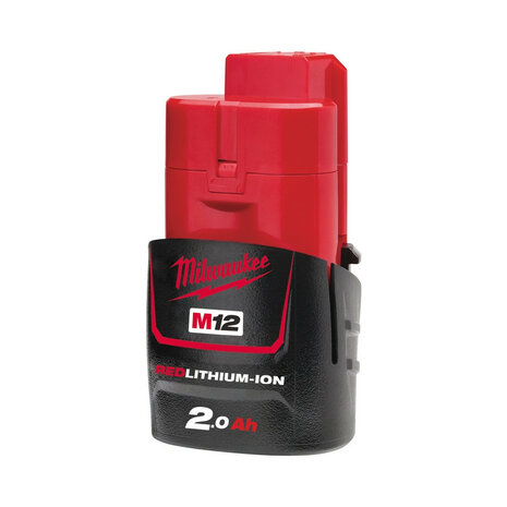 Milwaukee M12 B2 12V Li-ion accu &ndash; 2.0Ah &ndash; 4932430064
