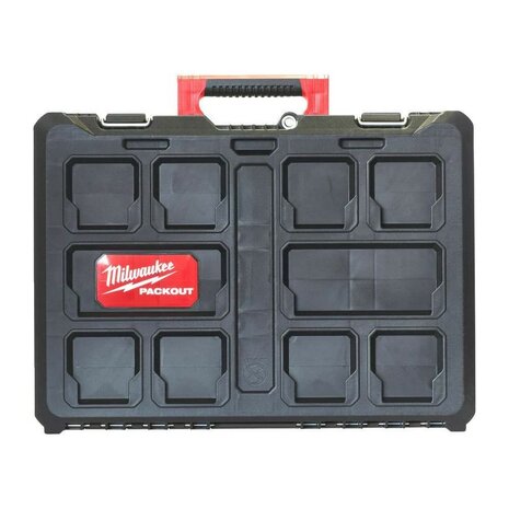 Milwaukee 4932464087 Packout 3 Gereedschapskoffer /Opbergkoffer