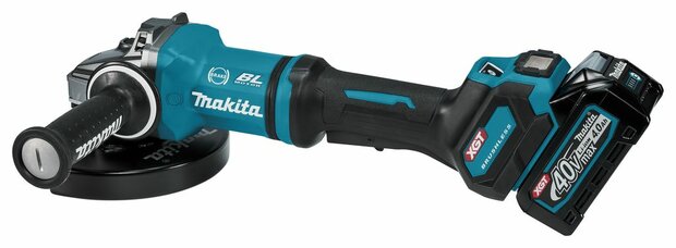 Makita GA037GM203 40V Max Haakse slijper 180 mm