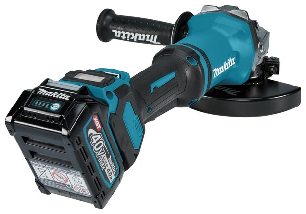 Makita GA037GM203 40V Max Haakse slijper 180 mm