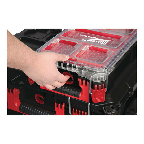 Milwaukee 4932464083 Packout Compacte Organizer - 250 x 380 x 120 mm