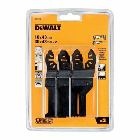 DeWalt Multi-Tool Zaagblad Set 3-delig