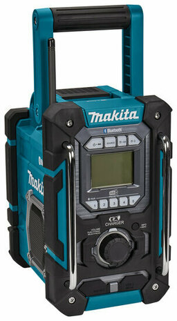 Makita DMR301 10,8-18V accu bouwradio bluetooth dab+ en FM  met laadfunctie