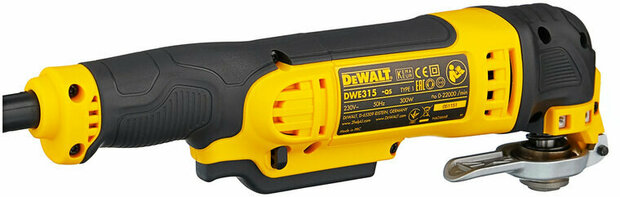 DeWalt DWE315-QS oscillerende Multitool - 300W - 230V
