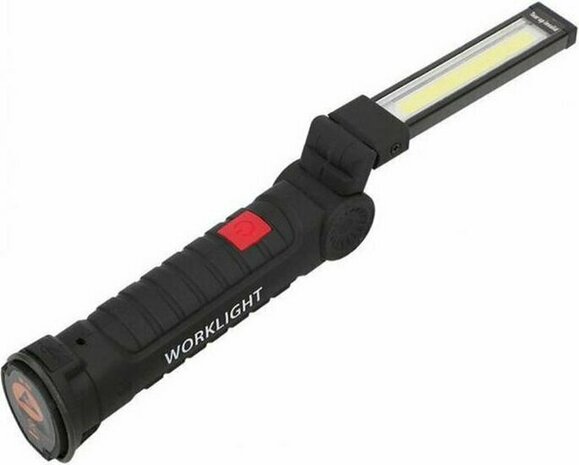 Hofftech LED Lamp COB 3W +1 SMD Flexibel &amp; Oplaadbaar 800MA