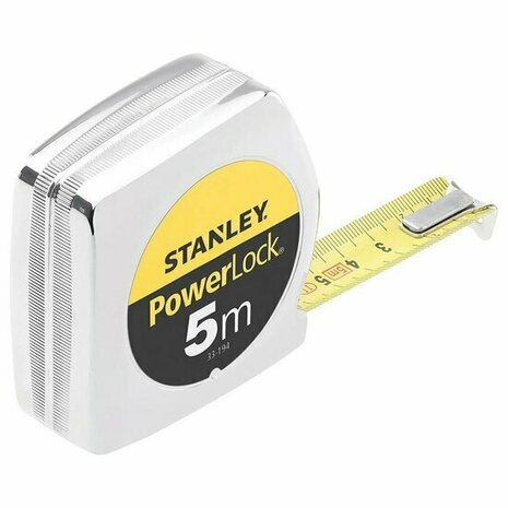 Stanley Powerlock rolbandmaat 5m 19mm 0-33-194