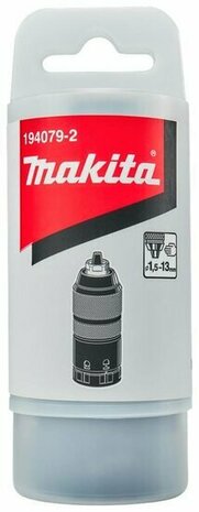 Makita 194079-2 snelspanboorkop 13mm voor DHR243 / HR2450FT / HR2470FT / HR2611 / HR2811 / DHR243ZJW / DHR243RTJW
