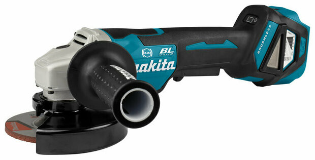 Makita DGA517Z 18V Accu haakse slijper body - 125mm - koolborstelloos