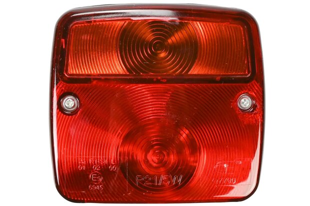 Aanhangwagen achterlicht vierkant E9