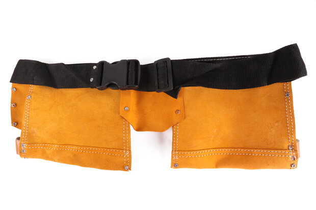 Gereedschapschort leder 10 vaks
