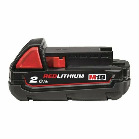 Milwaukee M18 B2 Battery 1x2Ah 18V Li-Ion
