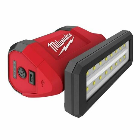 Milwaukee M12 PAL-0 12V accu Roterende LED lamp body - IP54 - 700Lm - 4933478226