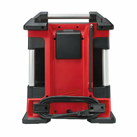 Milwaukee M18 RC-0 18V Li-Ion Accu bouwradio met laadfunctie &ndash; werkt op netstroom &amp; accu &ndash; 4933446639