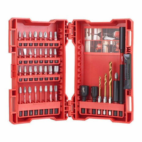 Milwaukee 4932430908 Shockwave Impact Duty Bitset  40 delig in koffer