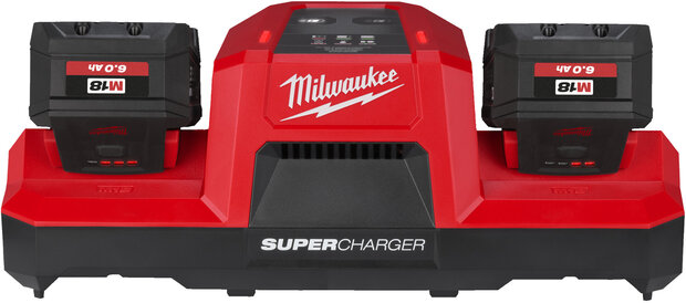 Milwaukee M18DBSC | M18 Dual Bay super lader - 4932492531