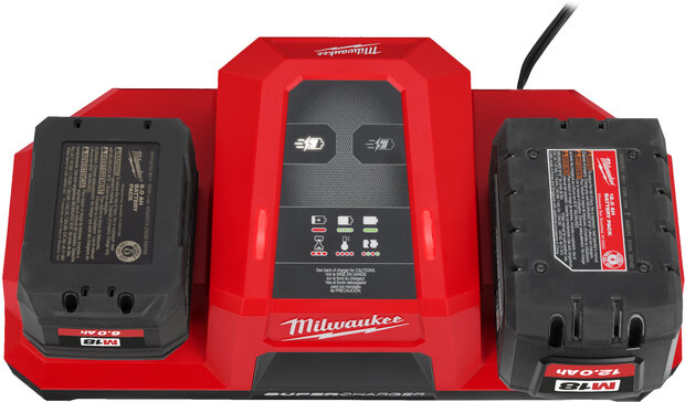 Milwaukee M18DBSC | M18 Dual Bay super lader - 4932492531