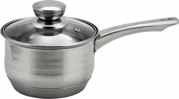 Rosenberg Luxe Pannenset 12 delig - RVS - RVS - Voorzien Van 5-Laags Bodem RB-12GB