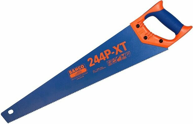 Bahco 244P-22-XT-HP 22-inch Hardpoint Handzaag - Blauw 9 tpi