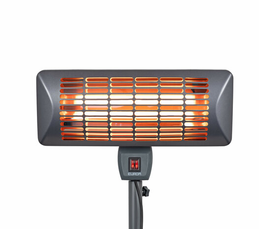 Eurom Q-time 2000S Terras-/Parasolverwarmer - 2000W - 470 x 500 x 2020mm