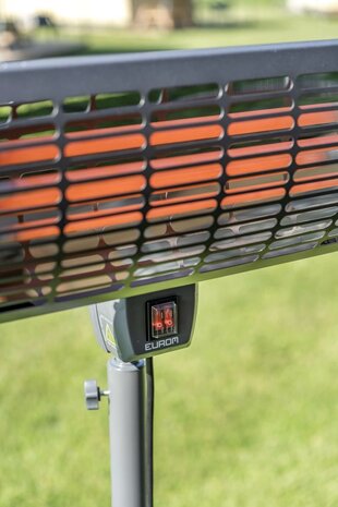 Eurom Q-time 2000S Terras-/Parasolverwarmer - 2000W - 470 x 500 x 2020mm