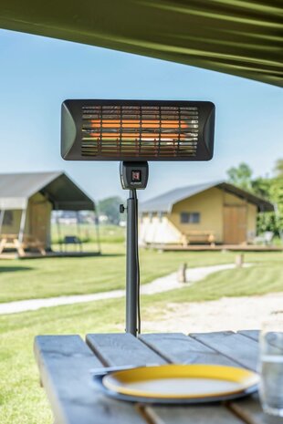 Eurom Q-time 2000S Terras-/Parasolverwarmer - 2000W - 470 x 500 x 2020mm