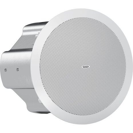 Tannoy CVS 601 - 200W 6,5-inch passieve 2-weg plafondluidspreker 70V/100V met een spreidingshoek van 180 x 180 graden en EN52-24-certificering in witte uitvoering