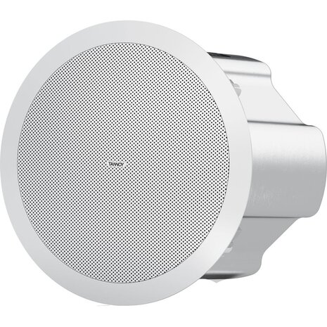 Tannoy CVS 601 - 200W 6,5-inch passieve 2-weg plafondluidspreker 70V/100V met een spreidingshoek van 180 x 180 graden en EN52-24-certificering in witte uitvoering