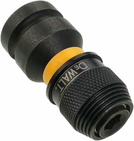Dewalt DT7508-QZ Slagmoer 1/2" Vierkant Naar 1/4" Zeskant Hex Bit Adapter