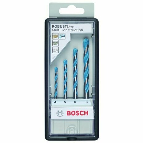 Bosch profiline borenset 4-delig 2608p00120