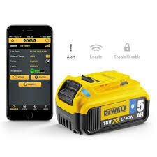 DeWALT DCB184B 18V Li-ion XR accu - 5.0Ah - met bluetooth