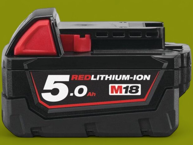 Milwaukee M18 B5 Duopack 18V Li-Ion accu's - 5.0Ah 2 stuks